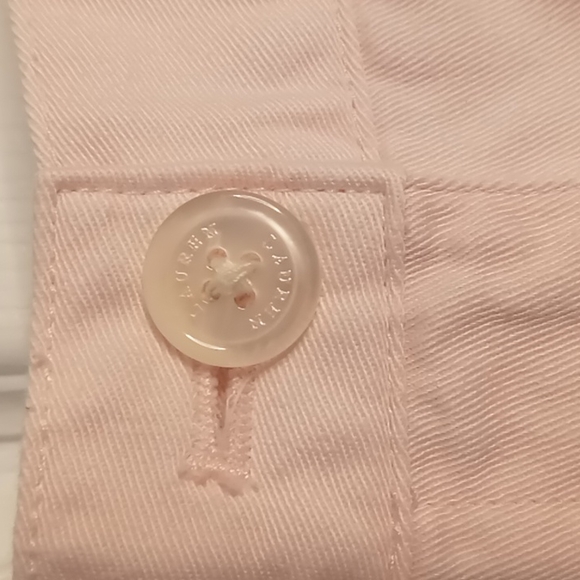 🌺 Lauren Ralph Lauren Soft Knit Casual Chino Shorts in Plus Size 16 - Picture 3 of 10